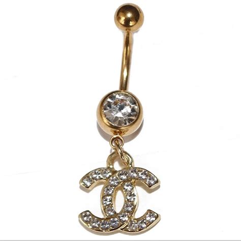 chanel belly ring|chanel ring size chart.